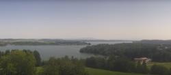 Archiv Foto Webcam Panoramablick auf Waginger und Tachinger See 11:00