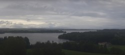 Archiv Foto Webcam Panoramablick auf Waginger und Tachinger See 14:00