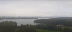 Archiv Foto Webcam Panoramablick auf Waginger und Tachinger See 16:00