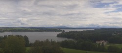 Archived image Webcam Panoramic View Waginger See 09:00