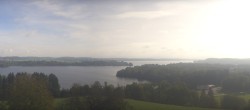 Archiv Foto Webcam Panoramablick auf Waginger und Tachinger See 09:00