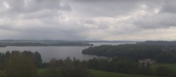 Archiv Foto Webcam Panoramablick auf Waginger und Tachinger See 11:00