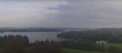 Archiv Foto Webcam Panoramablick auf Waginger und Tachinger See 15:00