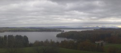 Archiv Foto Webcam Panoramablick auf Waginger und Tachinger See 05:00