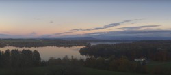 Archiv Foto Webcam Panoramablick auf Waginger und Tachinger See 17:00