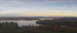 Archiv Foto Webcam Panoramablick auf Waginger und Tachinger See 15:00