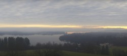 Archiv Foto Webcam Panoramablick auf Waginger und Tachinger See 08:00