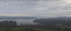 Archiv Foto Webcam Panoramablick auf Waginger und Tachinger See 10:00