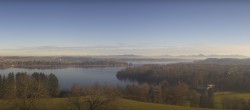Archiv Foto Webcam Panoramablick auf Waginger und Tachinger See 12:00