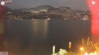 Archiv Foto Webcam Gardasee - Brenzone 23:00