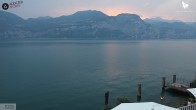 Archiv Foto Webcam Gardasee - Brenzone 19:00