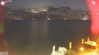 Archiv Foto Webcam Gardasee - Brenzone 01:00