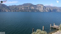 Archiv Foto Webcam Gardasee - Brenzone 13:00