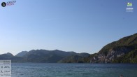 Archiv Foto Webcam Wolfgangsee - Lindenstrand 17:00