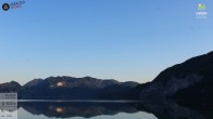 Archiv Foto Webcam Wolfgangsee - Lindenstrand 05:00