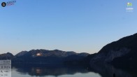 Archiv Foto Webcam Wolfgangsee - Lindenstrand 05:00