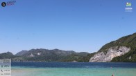 Archiv Foto Webcam Wolfgangsee - Lindenstrand 11:00