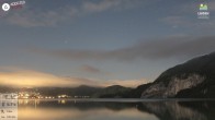 Archiv Foto Webcam Wolfgangsee - Lindenstrand 23:00