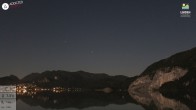 Archiv Foto Webcam Wolfgangsee - Lindenstrand 23:00