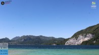 Archiv Foto Webcam Wolfgangsee - Lindenstrand 13:00