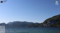 Archiv Foto Webcam Wolfgangsee - Lindenstrand 17:00