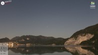 Archiv Foto Webcam Wolfgangsee - Lindenstrand 23:00