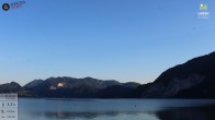 Archiv Foto Webcam Wolfgangsee - Lindenstrand 05:00