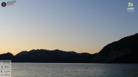 Archiv Foto Webcam Wolfgangsee - Lindenstrand 19:00
