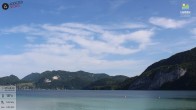 Archiv Foto Webcam Wolfgangsee - Lindenstrand 07:00