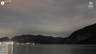Archiv Foto Webcam Wolfgangsee - Lindenstrand 23:00