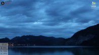 Archiv Foto Webcam Wolfgangsee - Lindenstrand 03:00