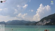 Archiv Foto Webcam Wolfgangsee - Lindenstrand 15:00
