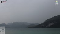 Archiv Foto Webcam Wolfgangsee - Lindenstrand 20:00