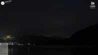 Archiv Foto Webcam Wolfgangsee - Lindenstrand 21:00