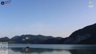 Archiv Foto Webcam Wolfgangsee - Lindenstrand 05:00