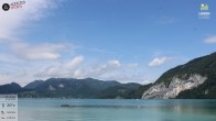 Archiv Foto Webcam Wolfgangsee - Lindenstrand 11:00