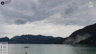 Archiv Foto Webcam Wolfgangsee - Lindenstrand 13:00