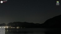Archiv Foto Webcam Wolfgangsee - Lindenstrand 23:00