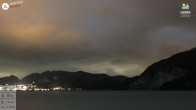 Archiv Foto Webcam Wolfgangsee - Lindenstrand 23:00