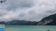 Archiv Foto Webcam Wolfgangsee - Lindenstrand 09:00