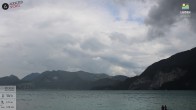 Archiv Foto Webcam Wolfgangsee - Lindenstrand 11:00