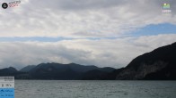 Archiv Foto Webcam Wolfgangsee - Lindenstrand 15:00