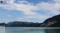Archiv Foto Webcam Wolfgangsee - Lindenstrand 13:00