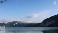 Archiv Foto Webcam Wolfgangsee - Lindenstrand 06:00