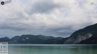 Archiv Foto Webcam Wolfgangsee - Lindenstrand 07:00