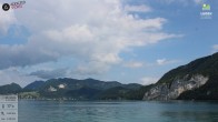 Archiv Foto Webcam Wolfgangsee - Lindenstrand 09:00