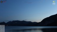 Archiv Foto Webcam Wolfgangsee - Lindenstrand 03:00