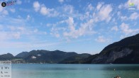 Archiv Foto Webcam Wolfgangsee - Lindenstrand 07:00