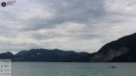 Archiv Foto Webcam Wolfgangsee - Lindenstrand 09:00