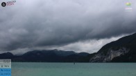 Archiv Foto Webcam Wolfgangsee - Lindenstrand 07:00